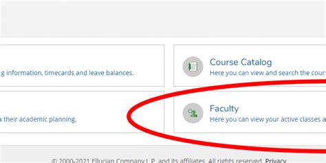 User Guide for Faculty Self Services .